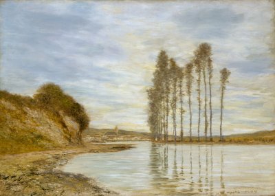 View on the Seine: Harp of the Winds by Homer Dodge Martin