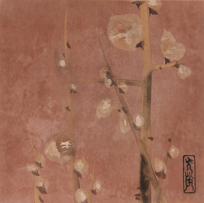 Plum blossoms by Hon