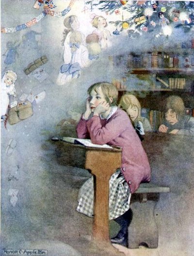 The day before Christmas holidays from 