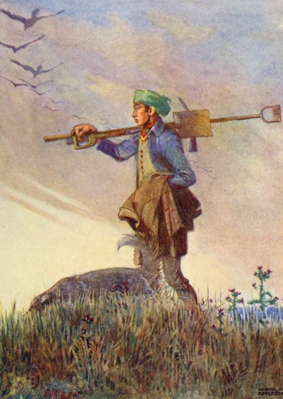 The Toil-Worn Cottar Frae His Labour Goes by Honor Charlotte Appleton
