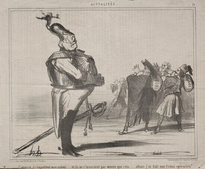 Actualities (No. 71): Why are they taking away my money... by Honoré Daumier