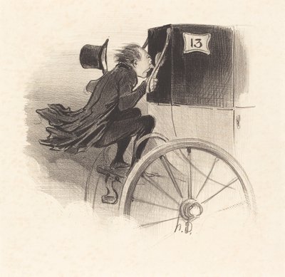 Ah! Very Well I Am Sure! Unfortunate... by Honoré Daumier
