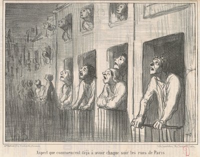 Aspect They Already Begin to Have by Honoré Daumier