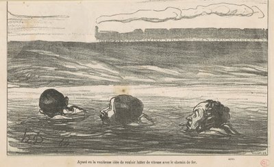 Having had the vain idea of wanting ... by Honoré Daumier