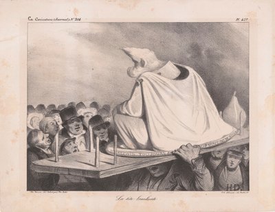 Caricature of Louis Philippe I 1773-1850, King of the French, 1834 by Honoré Daumier