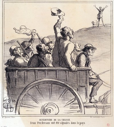 Cartoon about hunters. Series 