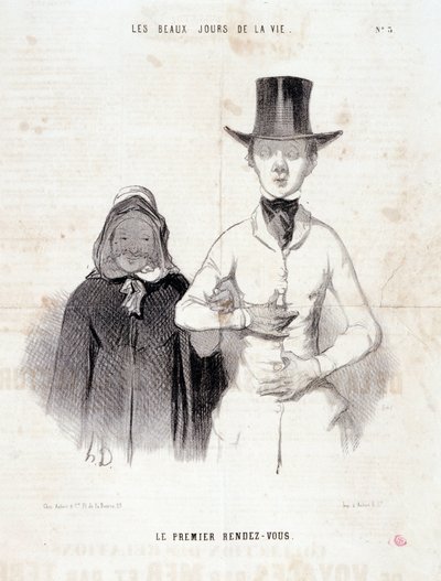 Cartoon about the couple. Series 