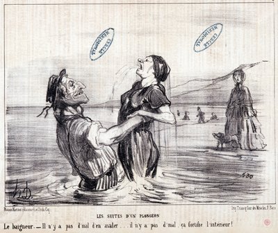 Cartoon about tourists on vacation. Series 