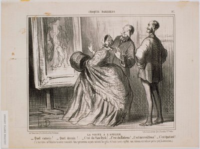 Parisian Sketches by Honoré Daumier