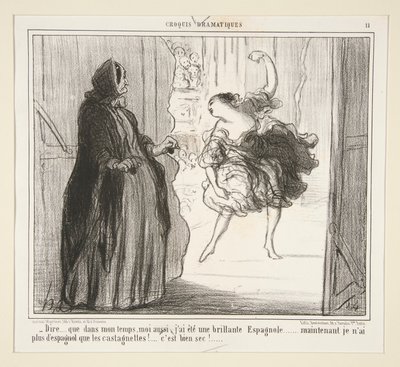 Dire by Honoré Daumier