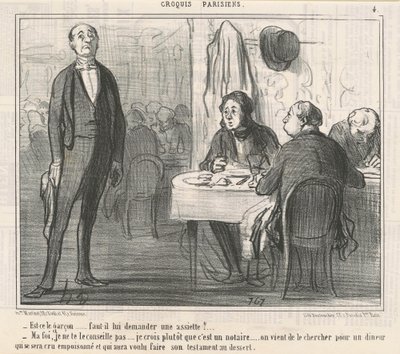 Is This the Boy? by Honoré Daumier