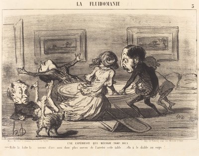 Experiment That Succeeds Too Well by Honoré Daumier