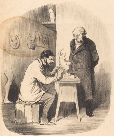 I Will Have to Make You Someday... by Honoré Daumier