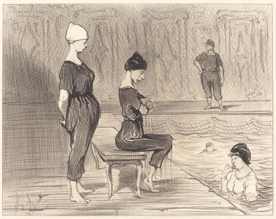 All Being Part of the Most Beautiful Half... by Honoré Daumier