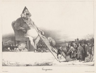 Gargantua by Honoré Daumier