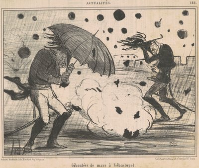 March Showers in Sebastopol by Honoré Daumier