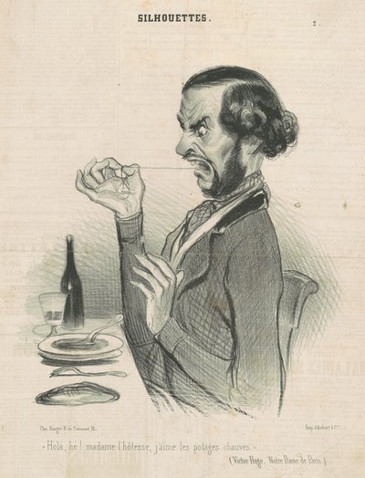 Hey, hey! Madam Hostess by Honoré Daumier