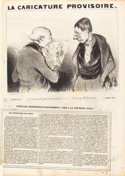 Yet there are people who look like that! by Honoré Daumier
