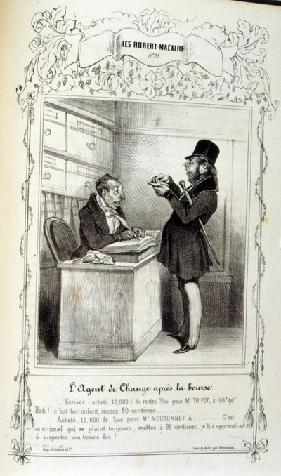 Illustration About Ideas and Legends by Philipon, Under the Title 