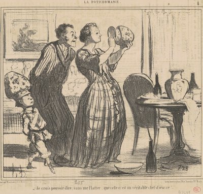 I Believe I Can Say, Without Flattering Myself by Honoré Daumier