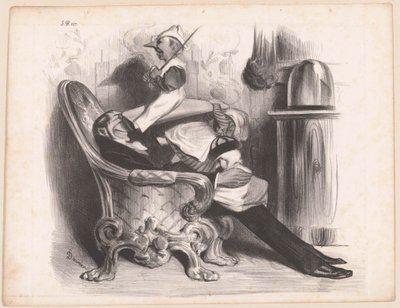 Caricature of Minister Antoine Maurice Apollinaire d