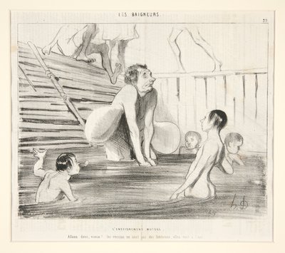 The by Honoré Daumier