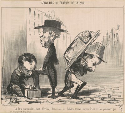 Universal Peace Being Decreed by Honoré Daumier