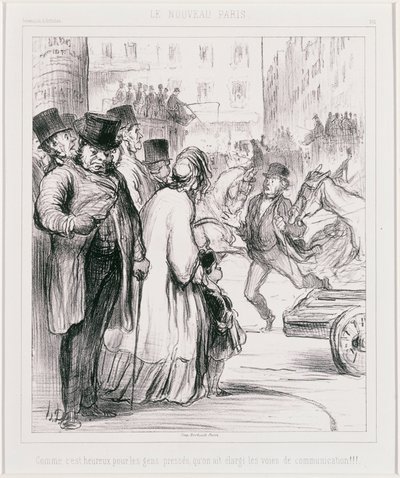 The New Paris by Honoré Daumier