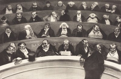 The Legislative Belly by Honore Daumier, 1834 by Honoré Daumier