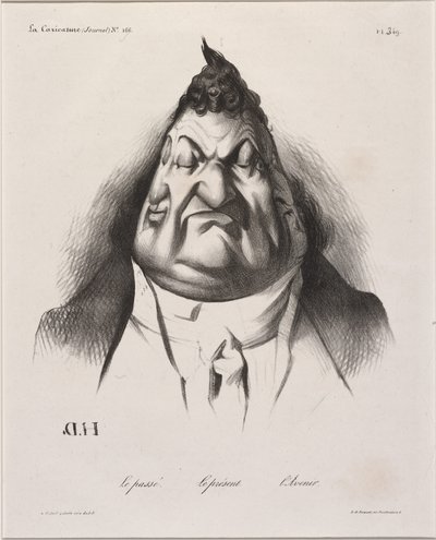 The Past - The Present - The Future by Honoré Daumier