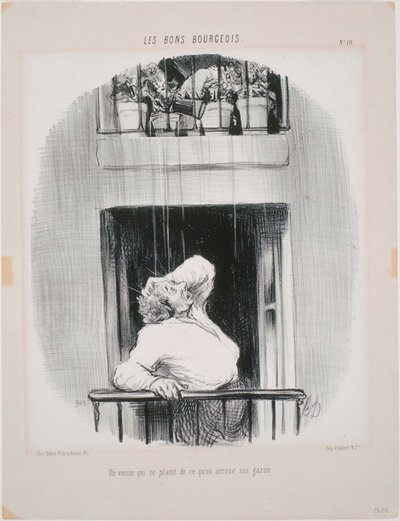 The Good Bourgeois by Honoré Daumier