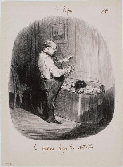 The Fathers by Honoré Daumier