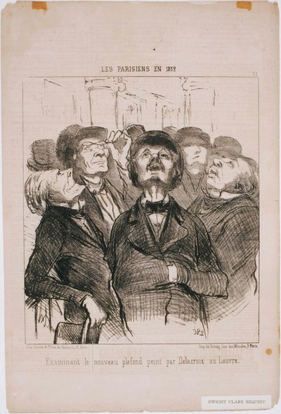 The Parisians in 1852 by Honoré Daumier