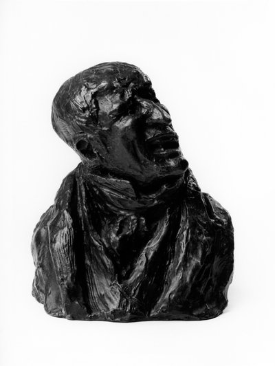 The busts loads of the Celebrities of the Juste Milieu. Portrait presumed (caricature) by Pierre Nicolas Berryer (1757-1841), lawyer. The snaggy. Sculpture by Honore Daumier (1808-1879) 19th century. Musee des Beaux Arts by Honoré Daumier