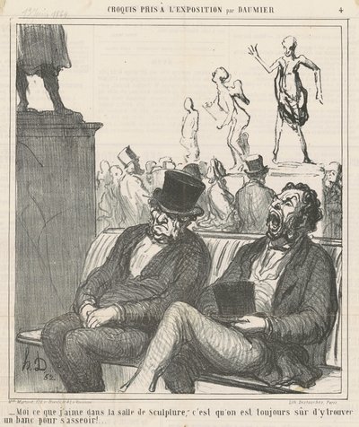 What I like in the sculpture room by Honoré Daumier