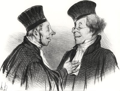 My Dear! You Fainted... Admirably. It Really Made a Lasting Impression!, 1838 by Honoré Daumier