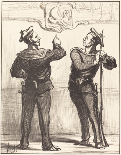 We would never have suspected all the same... by Honoré Daumier