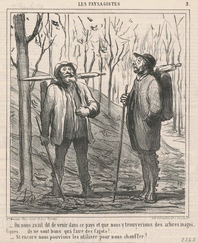 We Were Told to Come to This Country... by Honoré Daumier