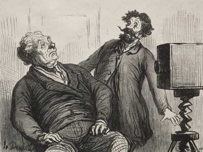 Photographer and Photographed by Honoré Daumier