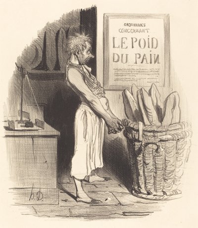 For now... we... are in trouble by Honoré Daumier