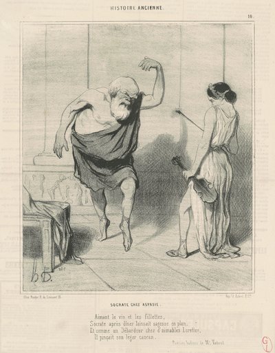 Socrates at Aspasia