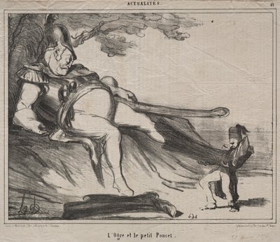 The Cossacks for Laughter: The Ogre and His Little Tom Thumb by Honoré Daumier