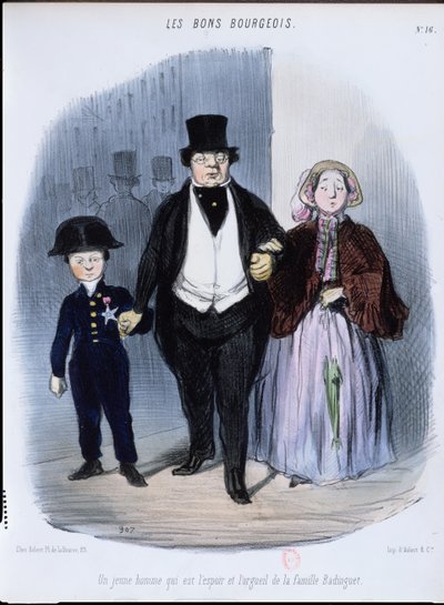 The Young Man Who is the Hope and Pride of the Badinguet Family, from 