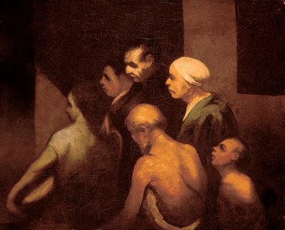The beggars by Honoré Daumier
