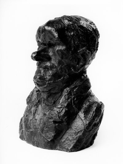 The busts loads of the “Celebrities of the Right Middle” Caricature by Auguste Ganneron. Sculpture by Honore Daumier by Honoré Daumier