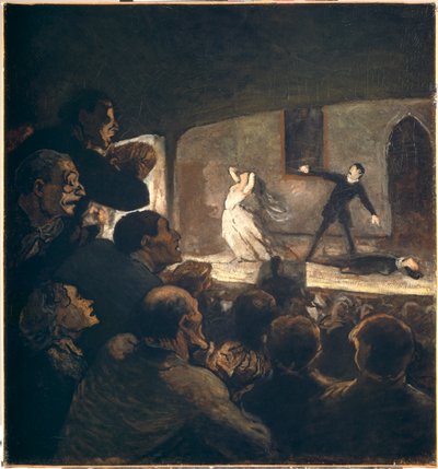 The drama by Honoré Daumier
