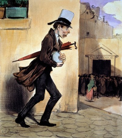 The savings bringing his savings to the Caisse d