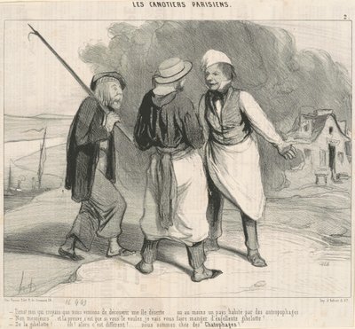 Well! I Thought We Had Just Discovered... by Honoré Daumier