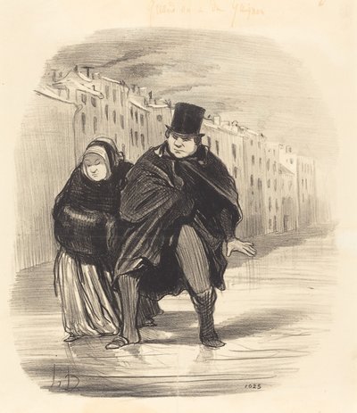 You will take me again... to go wish... by Honoré Daumier
