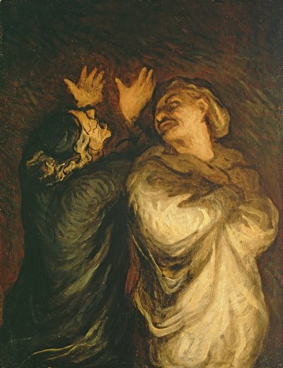 A Scapin by Honoré Daumier